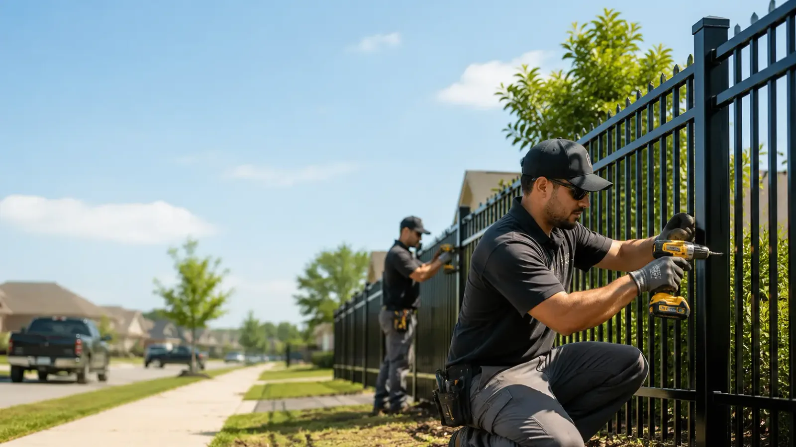 Metal Fence Installation in Ames, IA